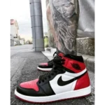 Trendy Air Jordan 1 Retro High Bred Toe Shoes For Men (FF631)
