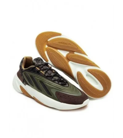 Trendy Adidas Ozelia Military Green Shoes For Men (FF637)