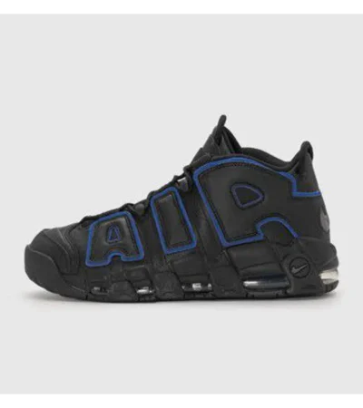 Trendy Nike Air More Uptempo 96 Black Blue Shoes For Men (FF652) - Image 2