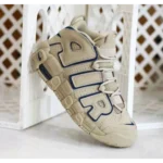 Trendy Nike Air More Uptempo 96 Limestone Valerian Blue Shoes For Men (FF653)