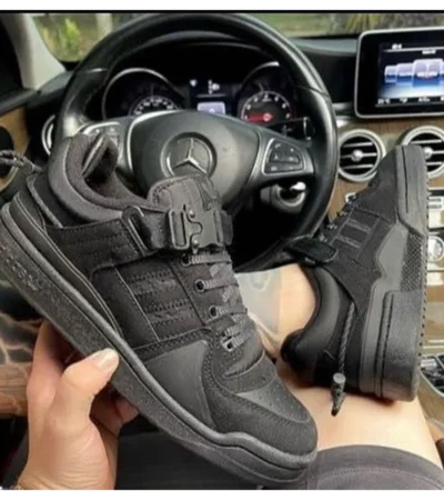 Trendy Adidas Bad Bunny Black With Accessories Shoes For Men (FF654)