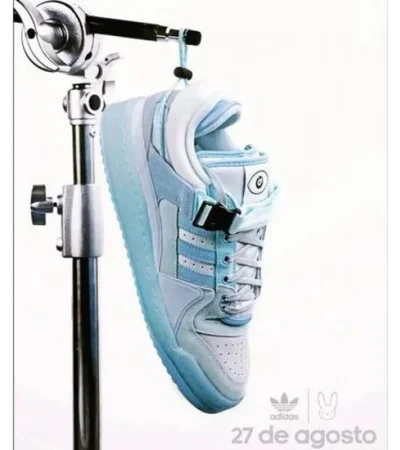 Trendy Adidas Bad Bunny Blue Tint Shoes For Men (FF664)