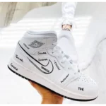Trendy Nike Air Jordan 1 Mid Schematic Shoes For Men (FF675) - Image 2