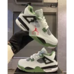 Trendy Nike Air Jordan 1 Mid Air Jordan 4 Seafoam Shoes For Men (FF676)