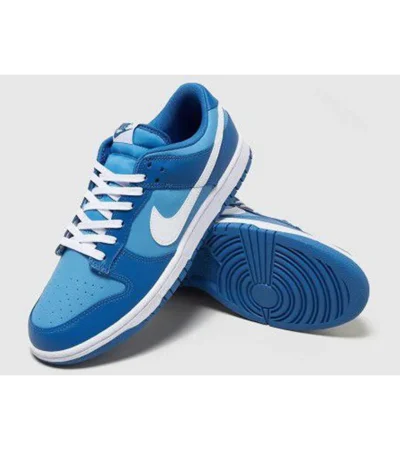 Trendy Nike Sb Dunk Low Blue Shoes For Men (FF684)