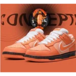 Trendy Concepts X Dunk Low Sb Orange Lobster Shoes For Men (FF685)