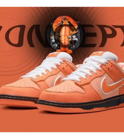 Trendy Concepts X Dunk Low Sb Orange Lobster Shoes For Men (FF685)