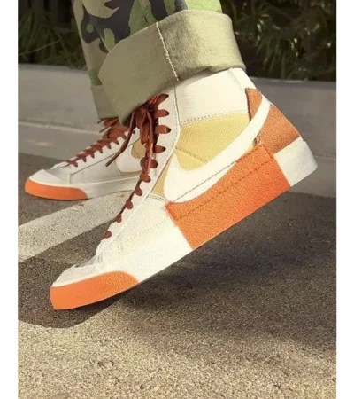 Trendy Nike Blazer Mid Pro Club Sesame Shoes For Men (FF687) - Image 2