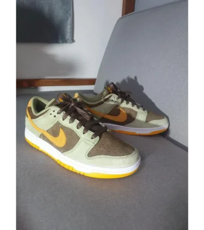 Trendy Nike Dunk Low Dusty Olive Shoes For Men (FF704)