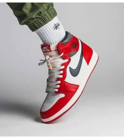 Trendy Nike Air Jordan 1 Lost And Found Shoes For Women (FF738)
