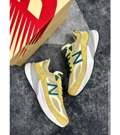 Luxurious New Balance 990 V6 Lemonade Shoes For Men (SFS1900)
