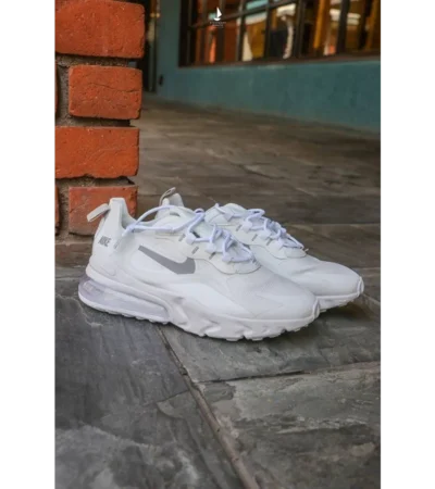 Luxurious Nike Air Max 270 React Triple White Shoes For Men (SFS1909) - Image 2