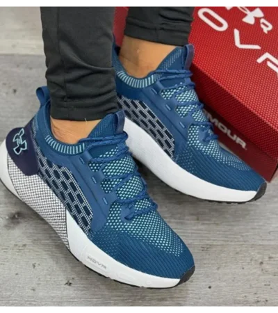 Luxurious Under Armour Phantom Hovr 3 Blue Shoes For Men (BSF1858)