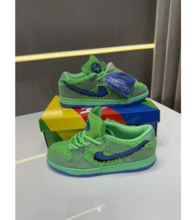 Luxurious Nike Sb Dunk Low Grateful Dead Bears Green Shoes For Men (BSF1863)