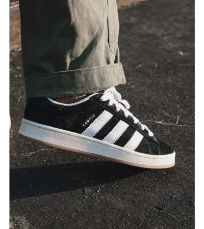 Luxurious Adidas Campus Black Shoes For Men (SFS1919) - Image 2