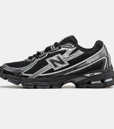 Luxurious New Balance 740 Black Silver Running Shoes For Men (BS529)