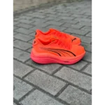 Luxurious Puma Deviated Nitro Orange Shoes For Men (BS530)