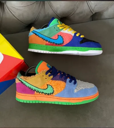 Trendy Nike Sb Dunk Low Grateful Dead Bears Multi Shoes For Men (LAZ1621)