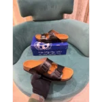 Trendy Birkenstock Arizona Black Leather For Men (LAZ1622)