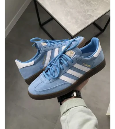 Trendy Adidas Spezial Light Blue Shoes For Men (SFS1950)