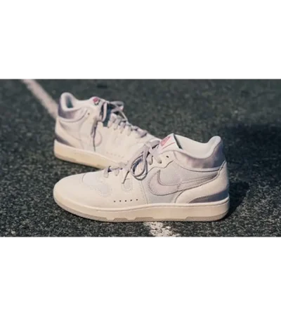 Luxurious Nike Mac Attack Social Status Silver Shoes For Men (BSF1952)
