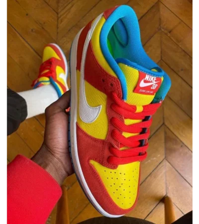Luxurious Nike SB Dunk Low Pro Bart Simpson Shoes For Men (SFS1949)