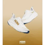 Luxurious Hoka Skyflow Frost Gold Shoes For Men (SFS1967) - Image 2