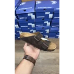 Luxurious Birkenstock Arizona Brown Suede Shoes (SFS1983)