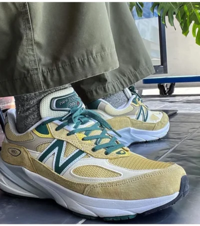 Luxurious New Balance 990 v6 Lemonade Shoes (BS536)