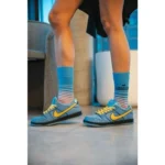Poweruff x SB Dunk Low Bubbles Blue Men Shoes (FT565) - Image 2