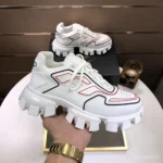 Prada Cloudbust Thunder White Red Men Shoes (FT749) - Image 2