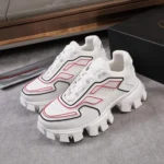 Prada Cloudbust Thunder White Red Men Shoes (FT749)
