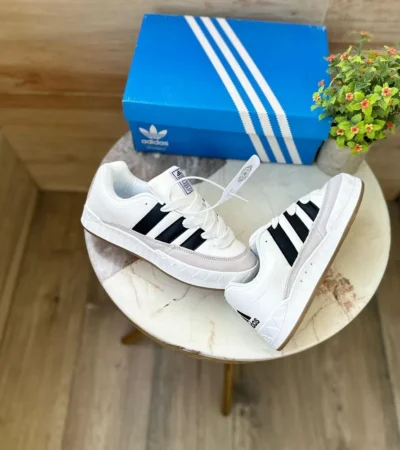 Premium Adidas Adimatic Originals White Black Shoes For Men (SIS373)