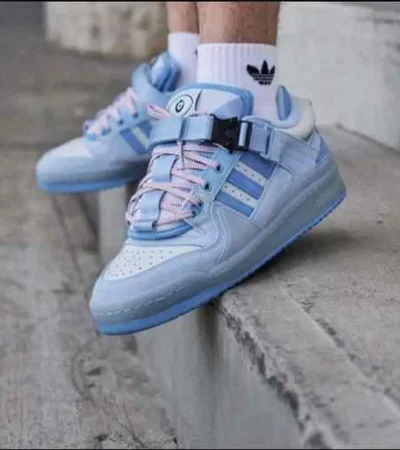 Premium Adidas Bad Bunny Blue Shoes For Men (SP471)