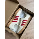 Premium Adidas Court Vl Cream Red Shoes For Men (SW5860) - Image 3