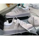 Premium Adidas Fourm Bad Bunny Grey Shoes For Men (SW5863) - Image 3