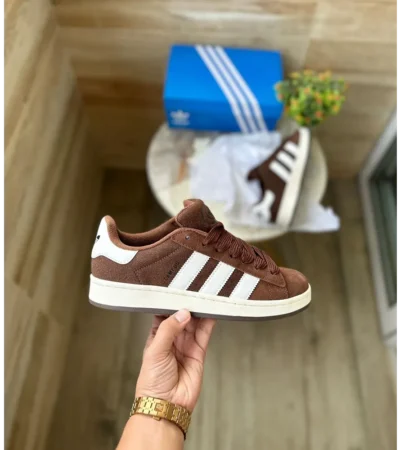Premium Adidas Originals Campus Brown Shoes For Men (SIS374)