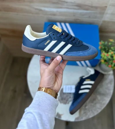 Premium Adidas Originals Samba Navy Shoes For Men (SIS376)