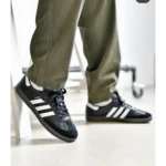 Premium Adidas Samba Black To Black Shoes For Men (SW5875) - Image 3