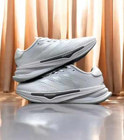 Premium Adidas Supernova Grey White Shoes For Men (SW5692)