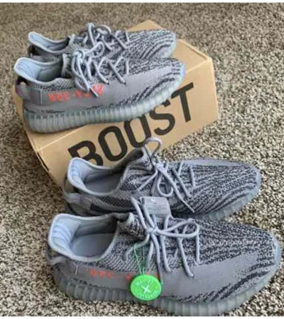 Premium Adidas Yeezy 350 Beluga Grey Shoes For Men (BME148) - Image 2