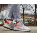 Premium Adidas Yeezy 350 V2 Tail Light Shoes For Men (SW5889) - Image 3