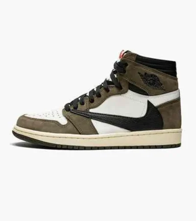 Premium Air Jordan 1 X Travis Scott Mocha High Shoes For Men (SNC601)