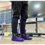 Premium Air Jordan 12 Field Purple Shoes For Men (FST1157) - Image 2