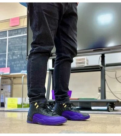 Premium Air Jordan 12 Field Purple Shoes For Men (FST1157) - Image 2