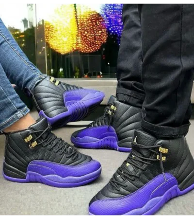 Premium Air Jordan 12 Field Purple Shoes For Men (FST1157)