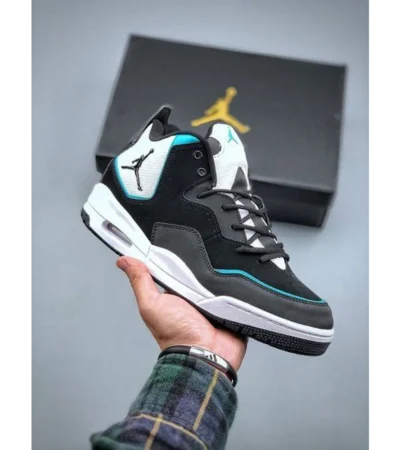 Premium Air Jordan Courtside 23 Black White Shoes For Men (FST1183) - Image 2