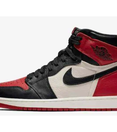 Premium Air Jordan Retro 1 Bred Toe High Shoes For Men (SHI513) - Image 2