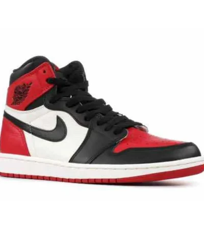 Premium Air Jordan Retro 1 Bred Toe High Shoes For Men (SHI513)