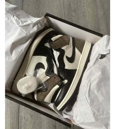 Premium Air Jordan Retro 1 Dark Mocha High Shoes For Men (SNC553)